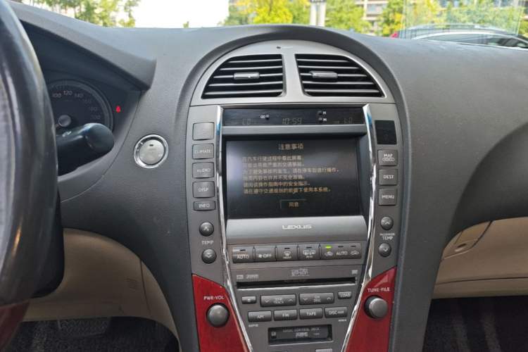 Used Lexus ES 2006 350 Luxury Edition Audio And AC Panel