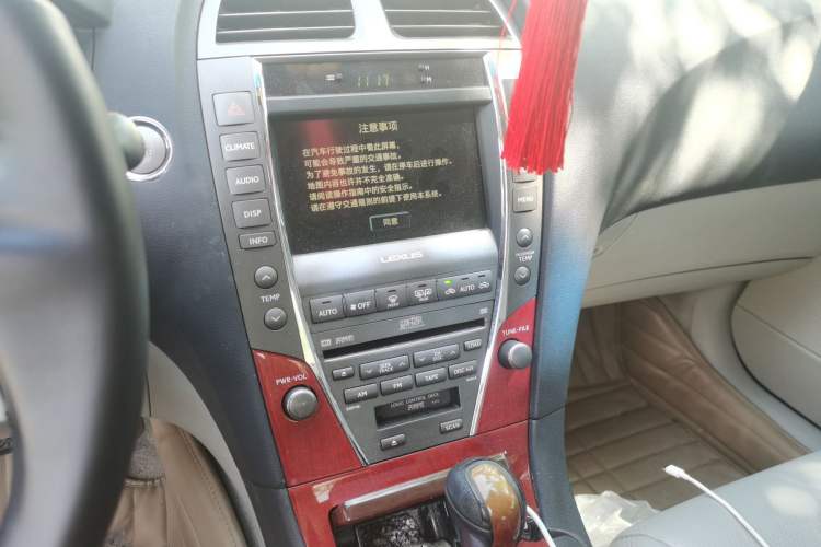 Used Lexus ES 2006 350 Luxury Edition Audio And AC Panel