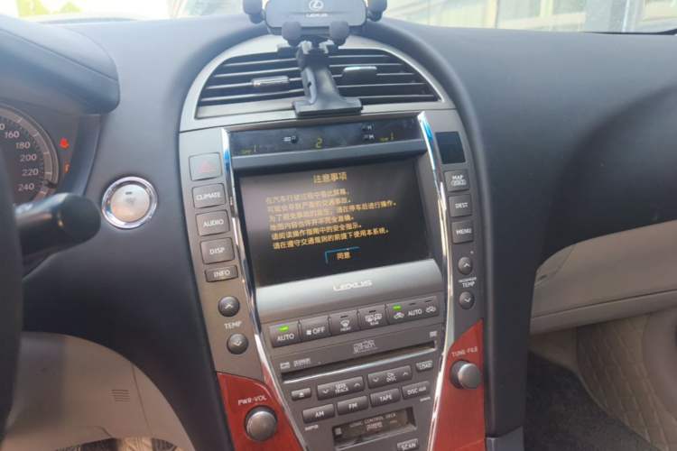 Used Lexus ES 2006 350 Luxury Edition Audio And AC Panel