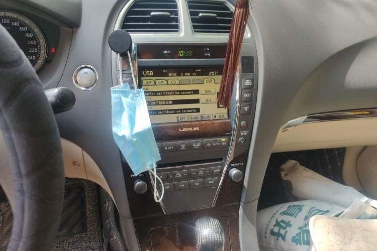 Used Lexus ES 2010 240 Luxury Edition Audio And AC Panel