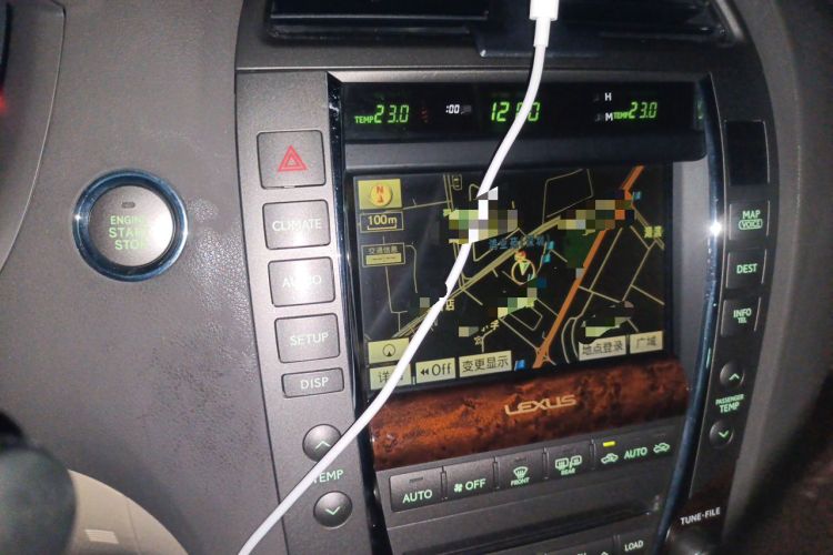 Used Lexus ES 2010 240 Luxury Edition Audio And AC Panel