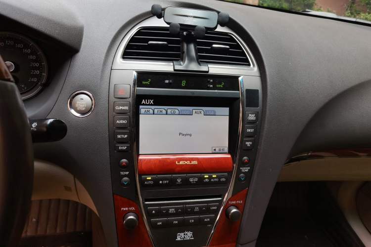 Used Lexus ES 2010 240 Luxury Edition Audio And AC Panel