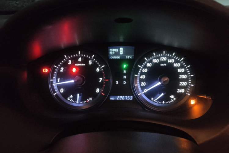 Used Lexus ES 2010 240 Elegant Edition Instrument Cluster