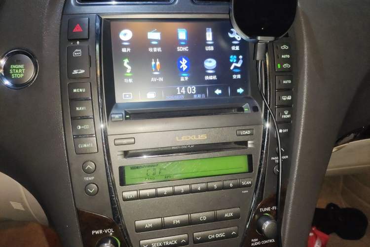 Used Lexus ES 2010 240 Elegant Edition Audio And AC Panel