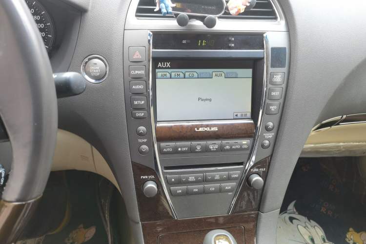 Used Lexus ES 2010 240 Luxury Edition Audio And AC Panel