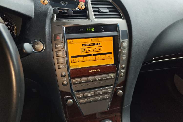 Used Lexus ES 2010 350 Prestige Edition Audio And AC Panel