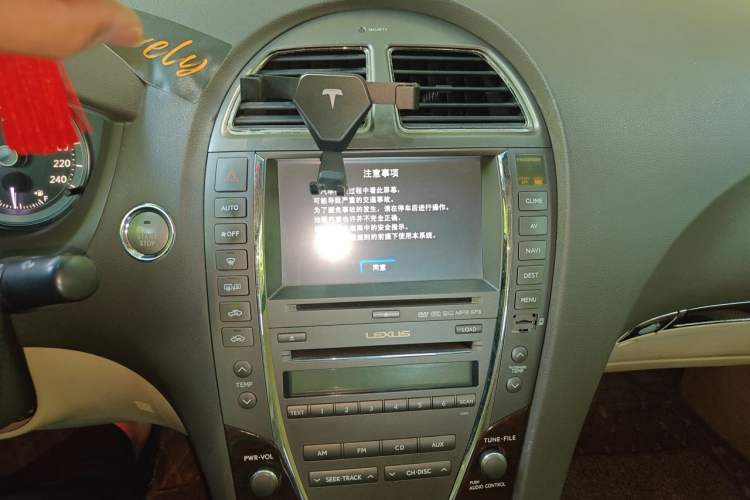 Used Lexus ES 2010 240 Elegant Edition Audio And AC Panel