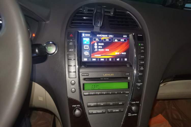 Used Lexus ES 2010 240 Elegant Edition Audio And AC Panel