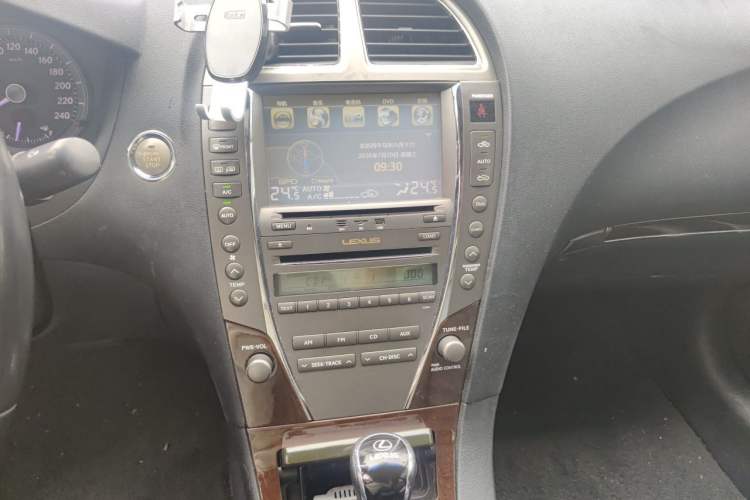 Used Lexus ES 2012 240 Special Limited Edition Audio And AC Panel