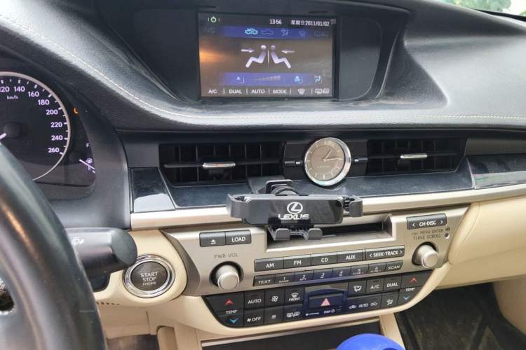 Used Lexus ES 2013 250 Elite Edition Audio And AC Panel