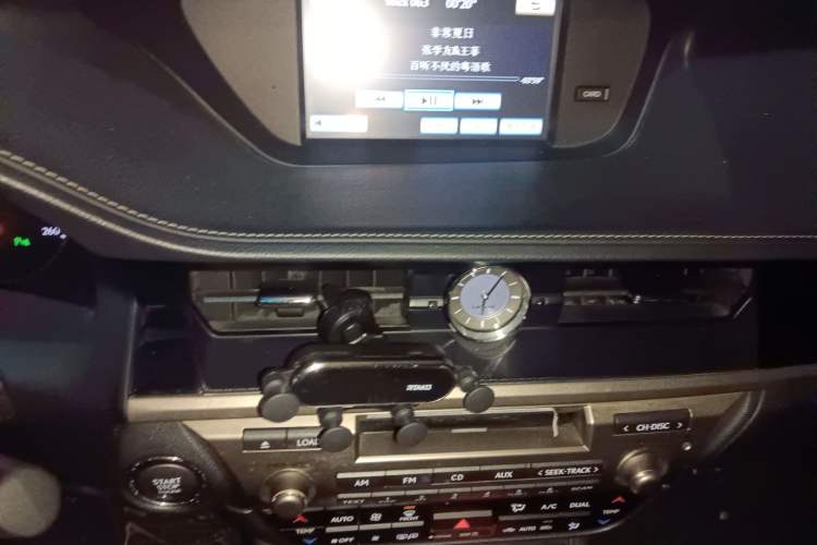 Used Lexus ES 2013 250 Elite Edition Audio And AC Panel