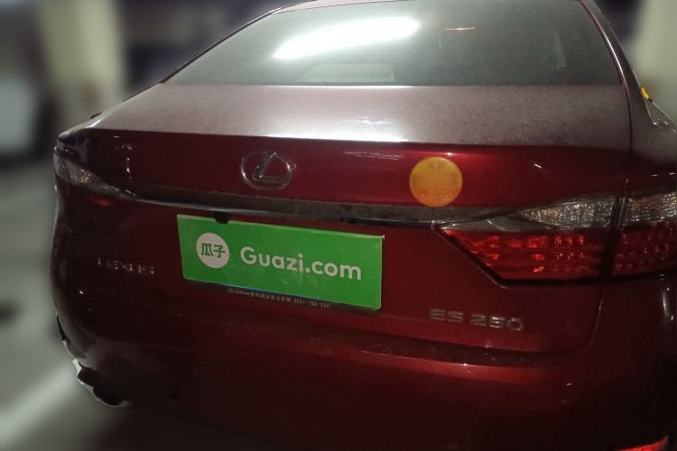 Used Lexus ES 2013 250 Elite Edition Rear