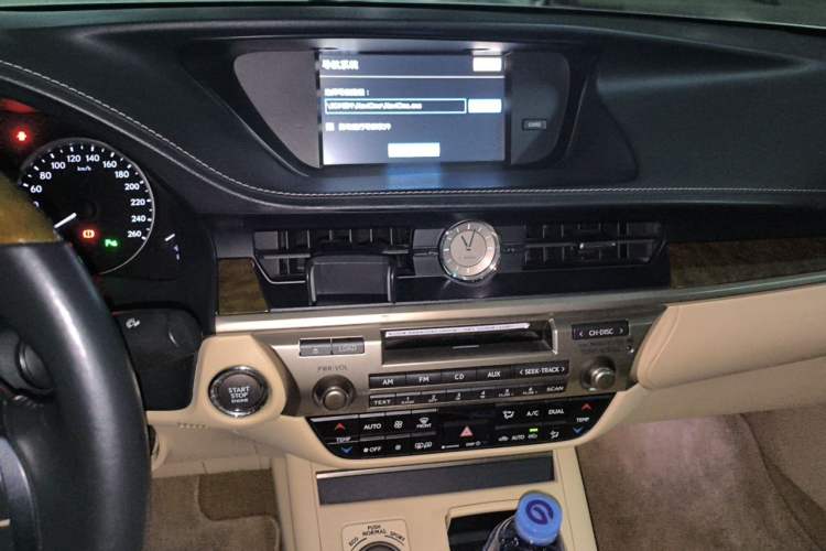 Used Lexus ES 2013 250 Elite Edition Audio And AC Panel