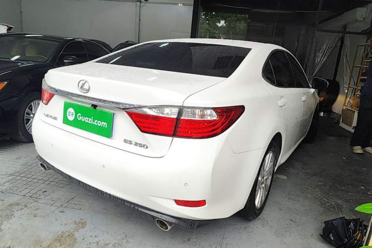 Used Lexus ES 2013 250 Elite Edition Rear Right 45 Deg