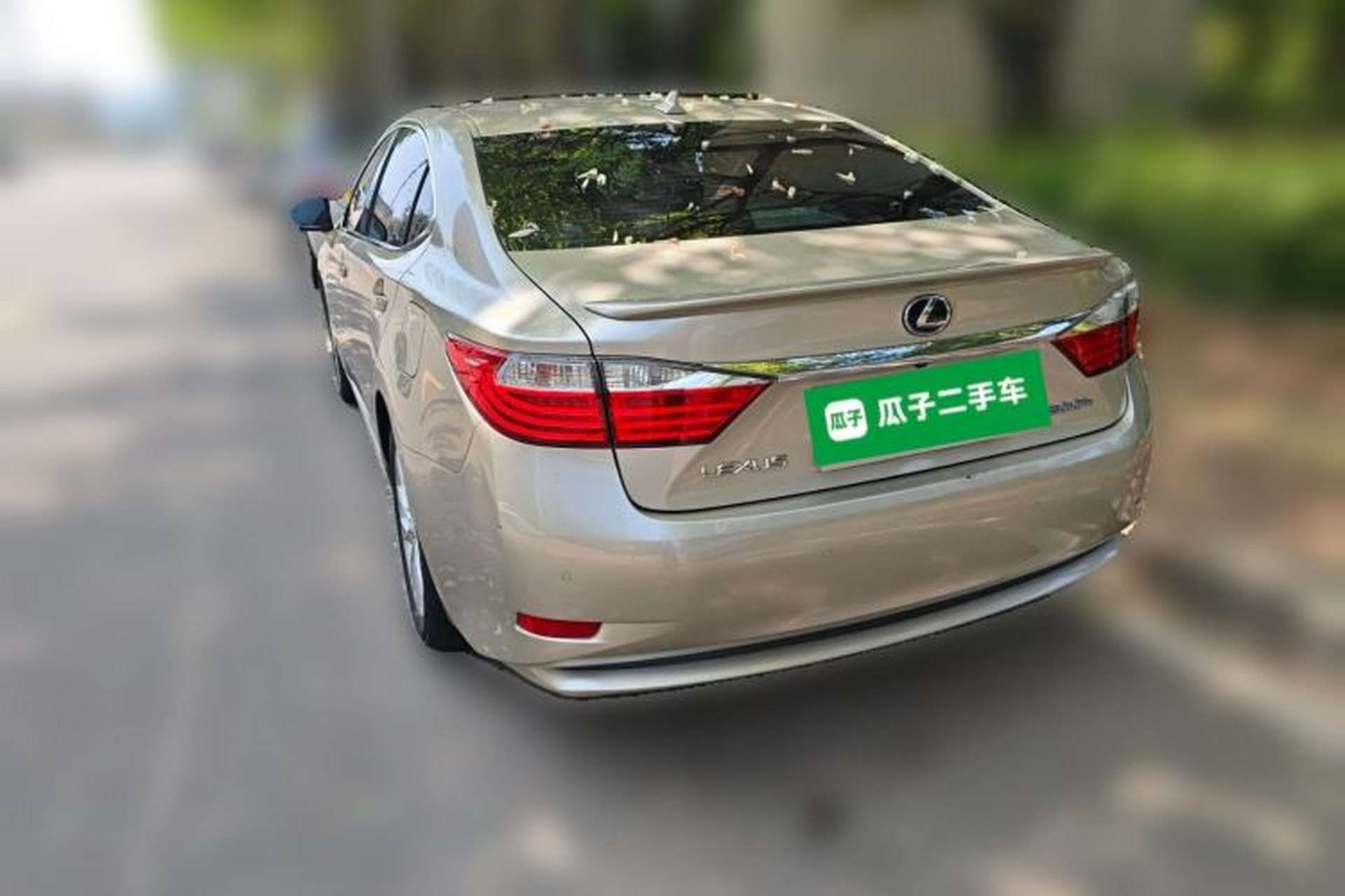 Used Lexus ES 2013 300h Luxury Edition Rear Left 45 Deg