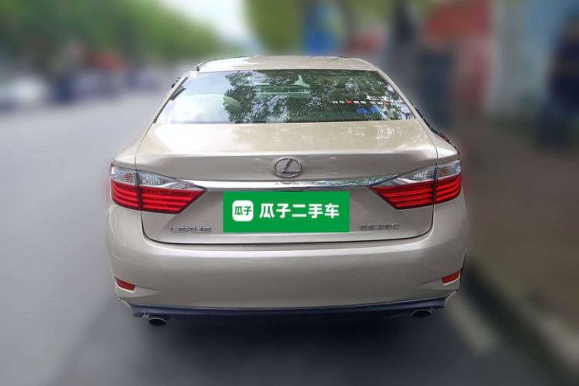 Used Lexus ES 2013 250 Elite Edition Rear