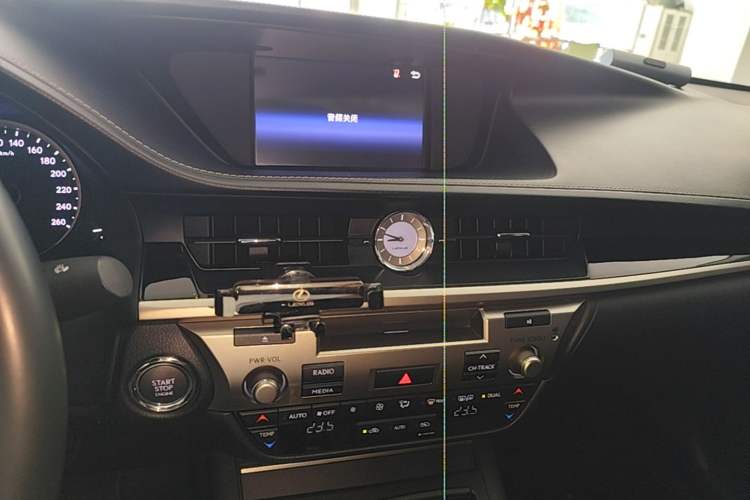 Used Lexus ES 2014 250 Elite Edition Audio And AC Panel