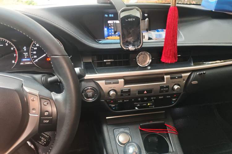 Used Lexus ES 2014 250 Elite Edition Audio And AC Panel