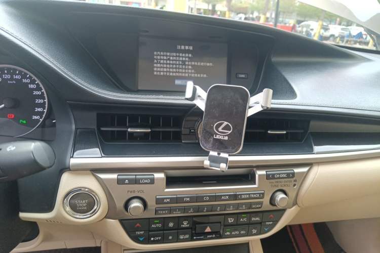 Used Lexus ES 2014 250 Elite Edition Audio And AC Panel