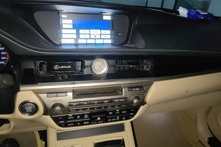 Used Lexus ES 2014 250 Elite Edition Audio And AC Panel