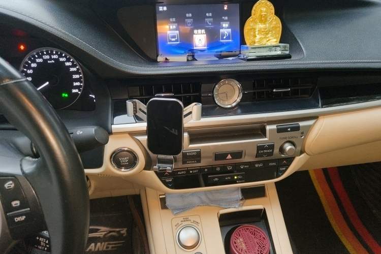Used Lexus ES 2014 250 Elite Edition Audio And AC Panel