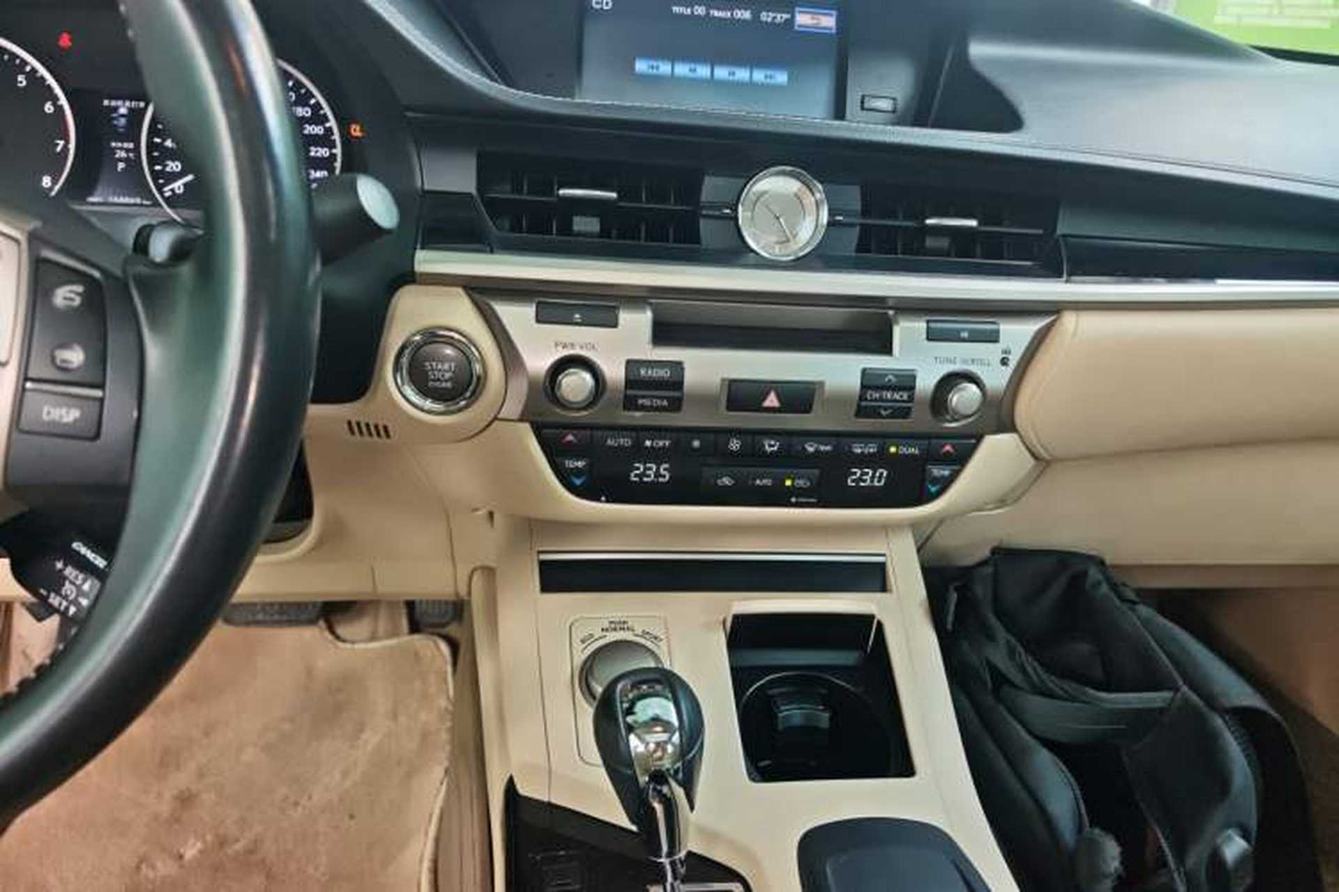 Used Lexus ES 2014 250 Elite Edition Audio And AC Panel