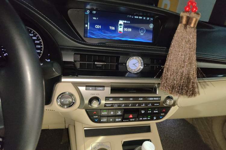 Used Lexus ES 2014 250 Elite Edition Audio And AC Panel