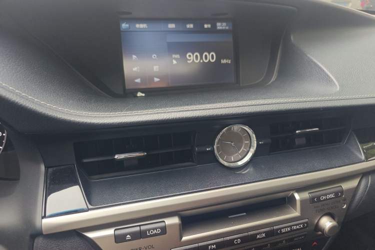 Used Lexus ES 2014 250 Elite Edition Audio And AC Panel