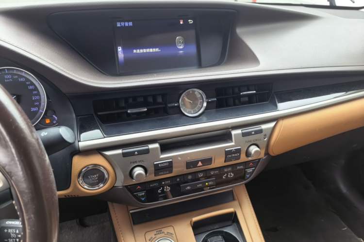 Used Lexus ES 2015 200 Elite Edition Audio And AC Panel