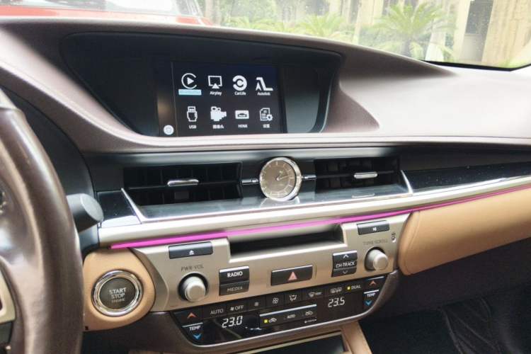 Used Lexus ES 2015 200 Elite Edition Audio And AC Panel