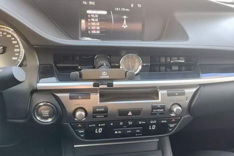 Used Lexus ES 2015 200 Elite Edition Audio And AC Panel