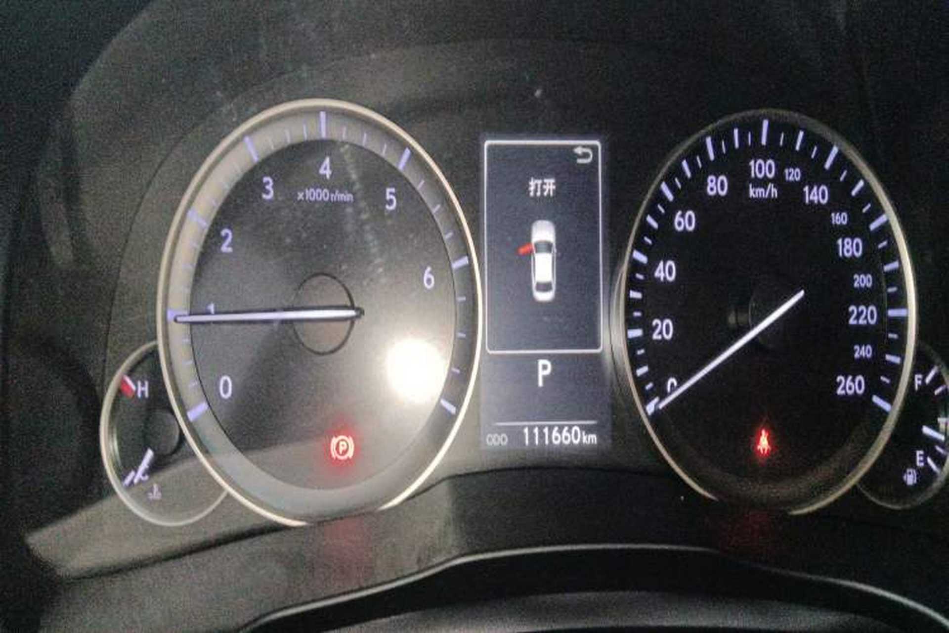 Used Lexus ES 2015 200 Elite Edition Instrument Cluster