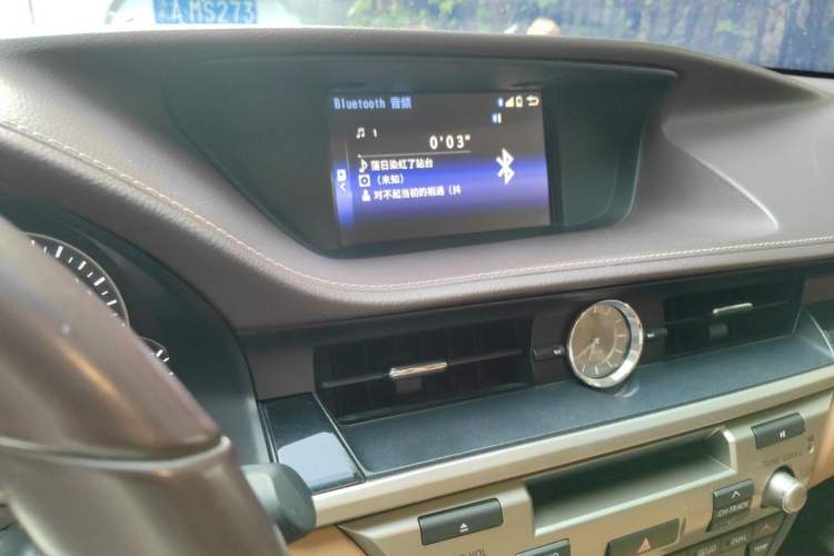 Used Lexus ES 2015 200 Elite Edition Audio And AC Panel