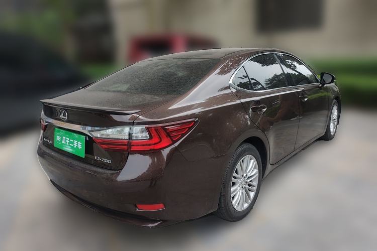 Used Lexus ES 2015 200 Elite Edition Rear Right 45 Deg
