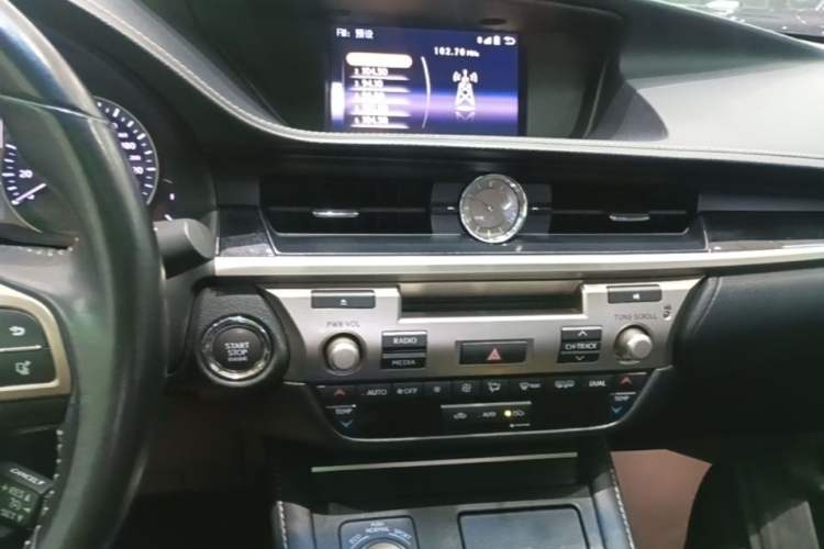 Used Lexus ES 2015 200 Elite Edition Audio And AC Panel
