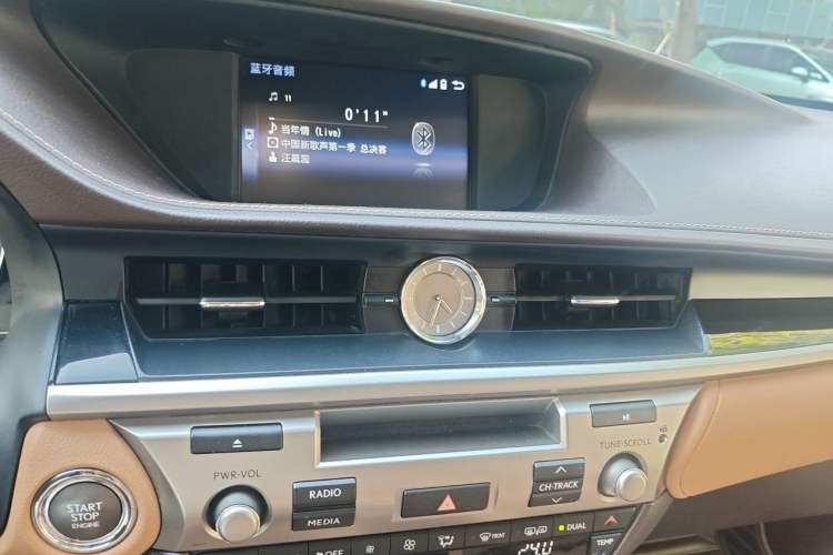 Used Lexus ES 2015 200 Elite Edition Audio And AC Panel