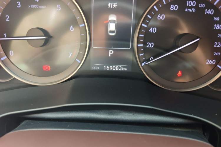 Used Lexus ES 2015 200 Elite Edition Odometer Close Up