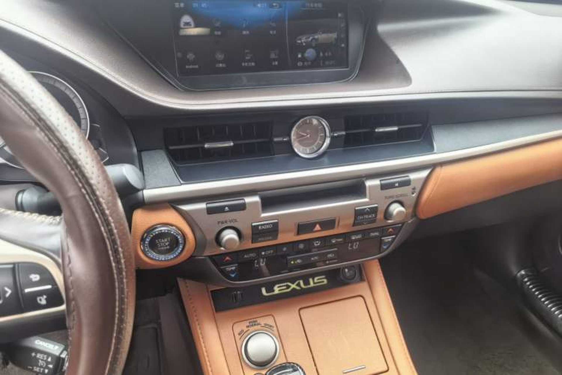 Used Lexus ES 2015 200 Elite Edition Audio And AC Panel