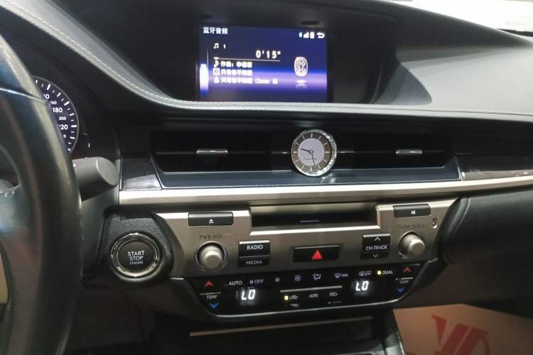 Used Lexus ES 2015 200 Elite Edition Audio And AC Panel