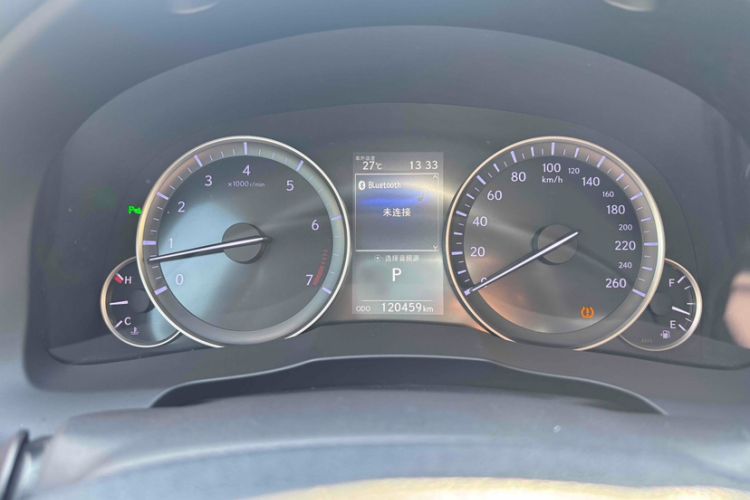 Used Lexus ES 2015 200 Elite Edition Odometer Close Up