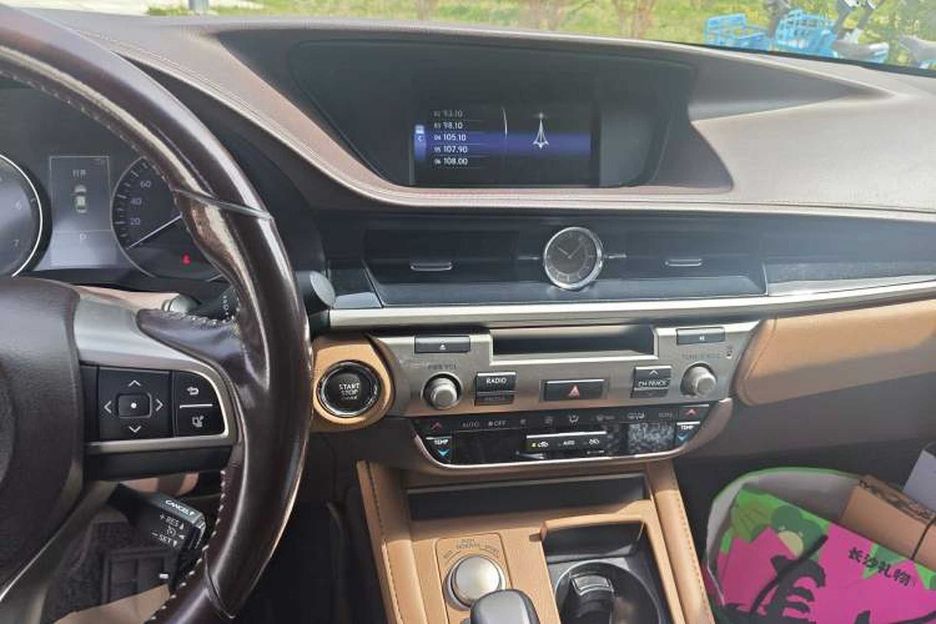 Used Lexus ES 2015 200 Elite Edition Audio And AC Panel