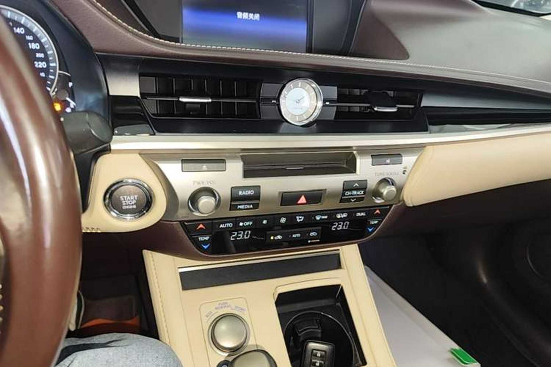 Used Lexus ES 2015 200 Elite Edition Audio And AC Panel