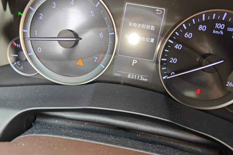 Used Lexus ES 2015 200 Elite Edition Odometer Close Up