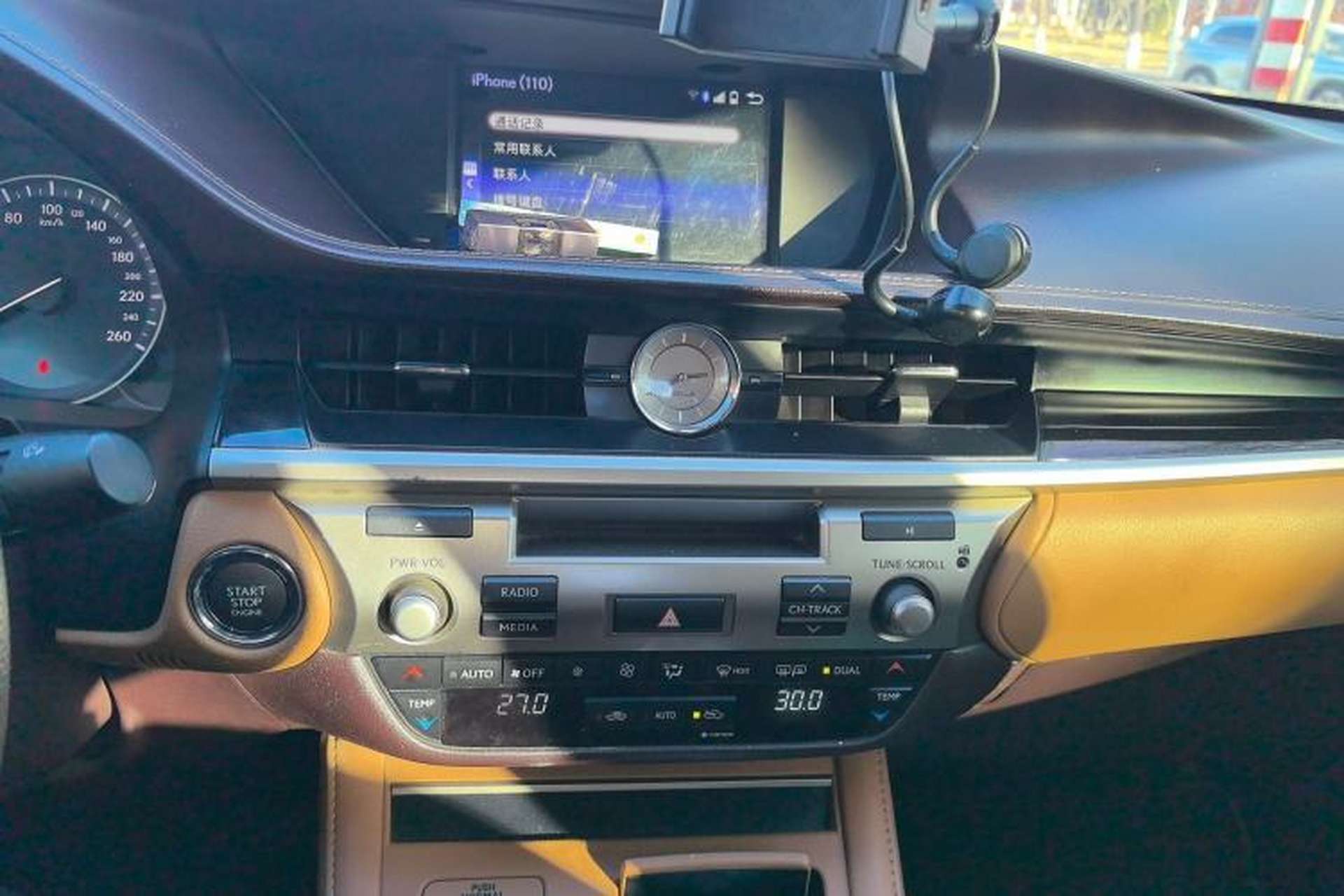 Used Lexus ES 2015 200 Elite Edition Audio And AC Panel
