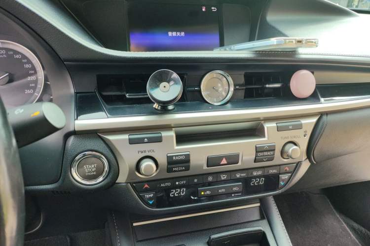 Used Lexus ES 2015 200 Elite Edition Audio And AC Panel