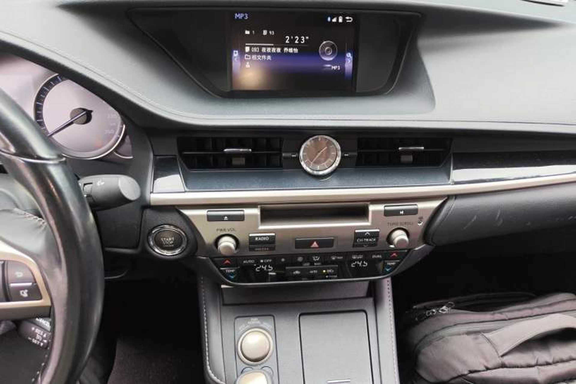 Used Lexus ES 2015 200 Elite Edition Audio And AC Panel