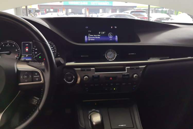 Used Lexus ES 2017 200 30th Anniversary Edition Audio And AC Panel