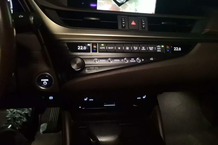 Used Lexus ES 2018 300h Premier Edition China VI Standard Audio And AC Panel