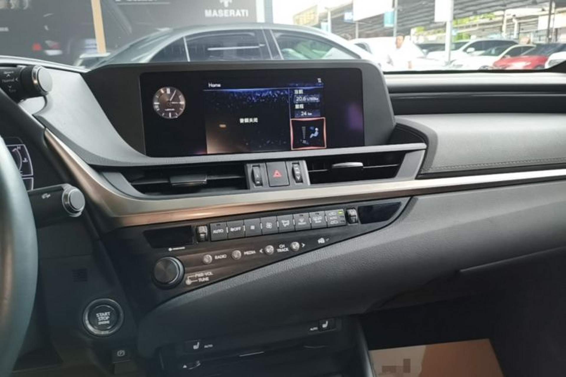 Used Lexus ES 2018 200 Excellence Edition China V Standard Audio And AC Panel