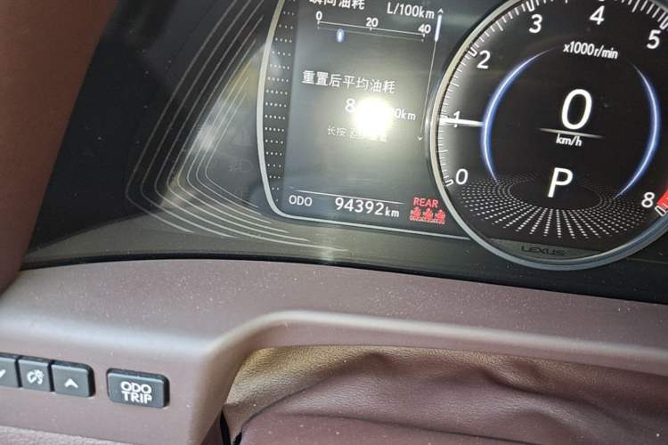 Used Lexus ES 2018 200 Excellence Edition China V Standard Odometer Close Up